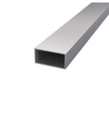 Алюминиевая труба прямоугольная 20x10мм S0.8мм (анодированная)